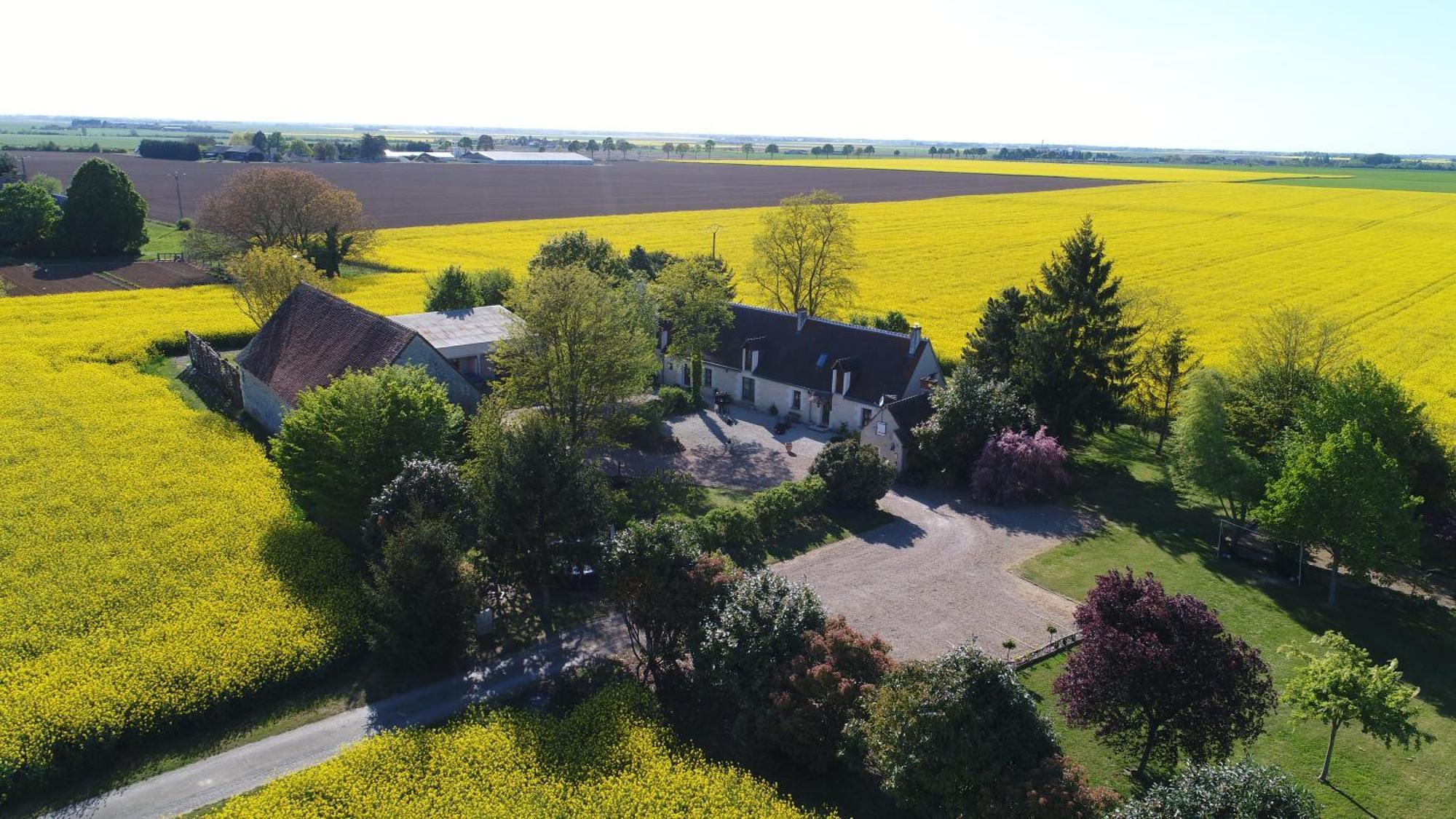 La Bihourderie Bed & Breakfast Azay-sur-Indre Bagian luar foto
