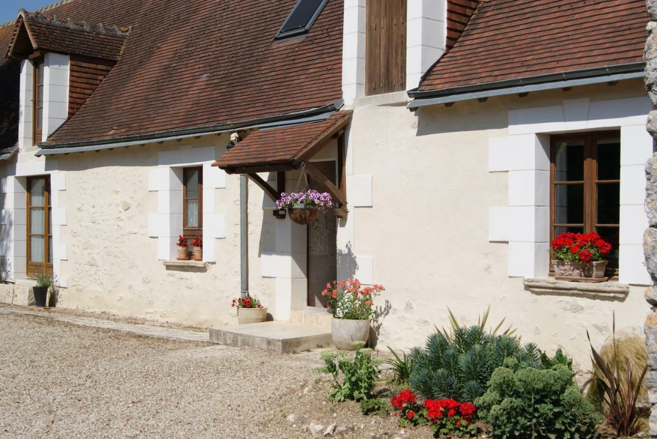 La Bihourderie Bed & Breakfast Azay-sur-Indre Bagian luar foto